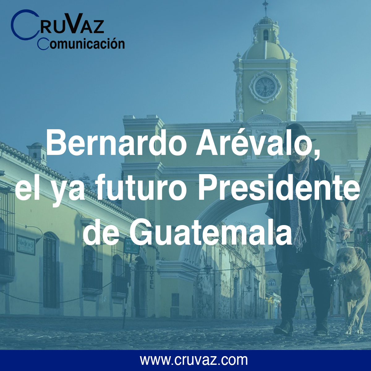 Bernardo Arévalo, el ya futuro Presidente de Guatemala